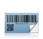 Online eckige Bar-Code QR-Code Etiketten Aufkleber Druckerei bestellen und drucken