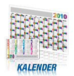 Kalender und Wandplaner in vielen verschiedenen Formaten, aus Papier und Kunststoff, Kalendarium im Preis enthalten. Alles auf www.47print.com.