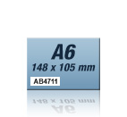 Gutscheine DIN A6 mit 1x alphanumerische Nummerierung max. 6 Zeichen: 